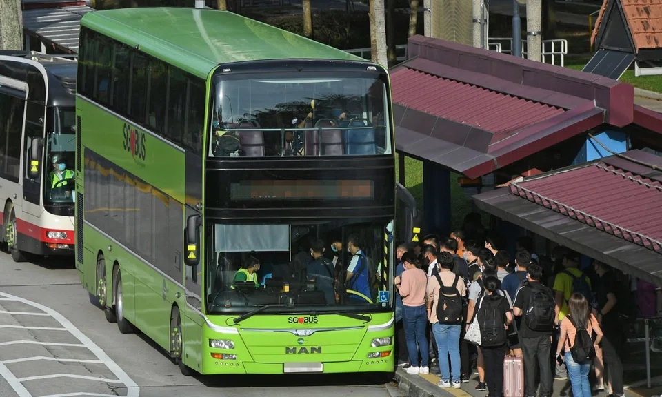 tower transit singapore seeking sbs transit bus driver after bus driver becomes unresponsive on moving bus