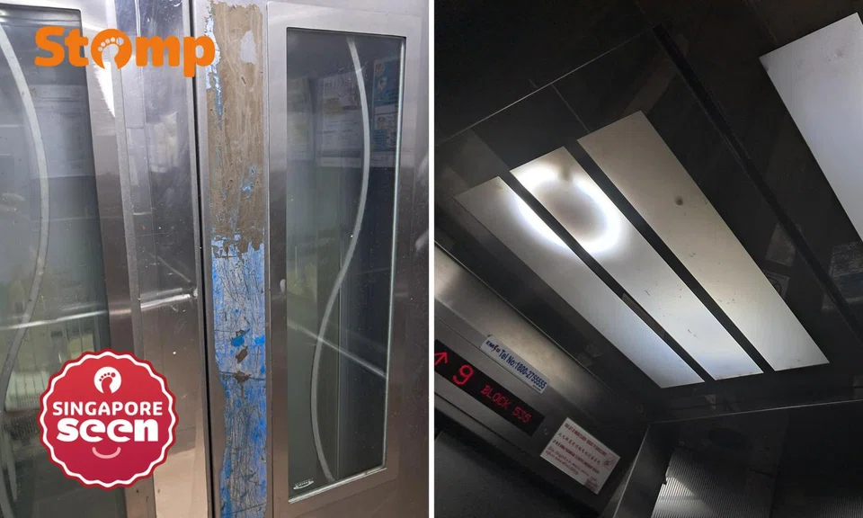Choa Chu Kang dirty lifts, resident complains
