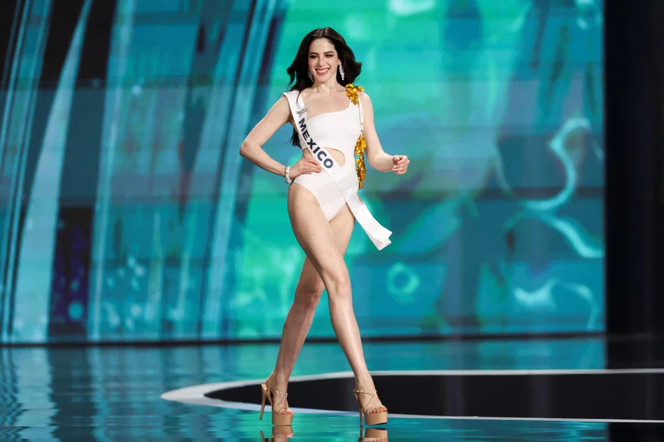 Miss Mexico Fatima Bosch at the 74th Miss Universe pageant in Bangkok on Nov 21. PHOTO: REUTERS