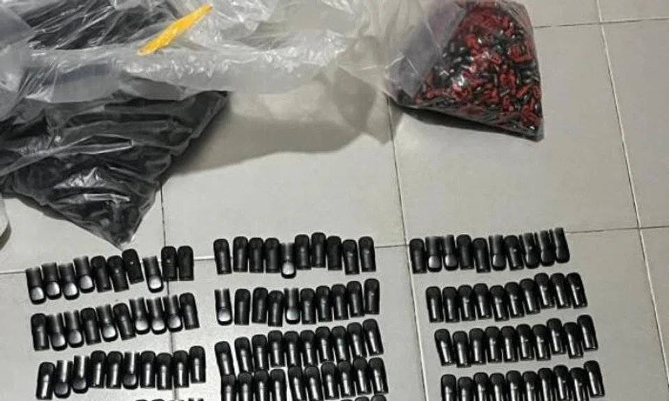 Mohammed Akil Abdul Rahim was found with vapes and various related components