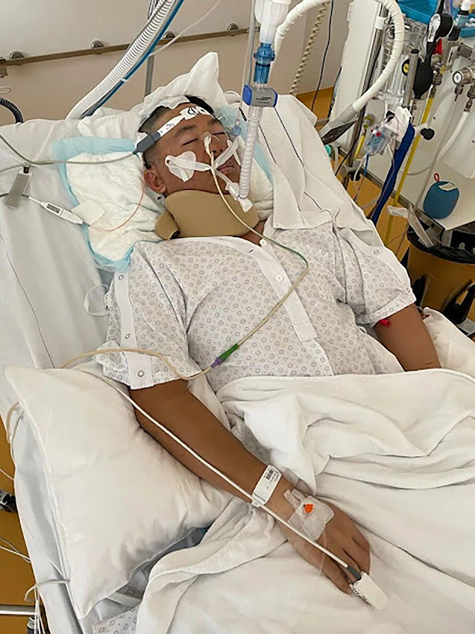 Doctors gave no timeline for when he might wake.