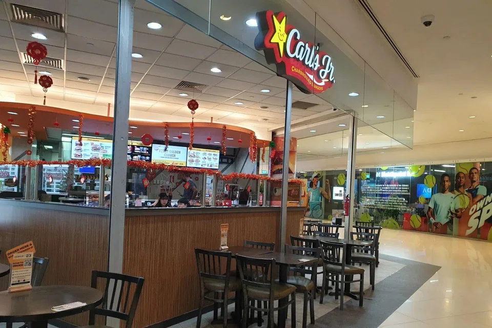 There are three outlets remaining in Singapore.