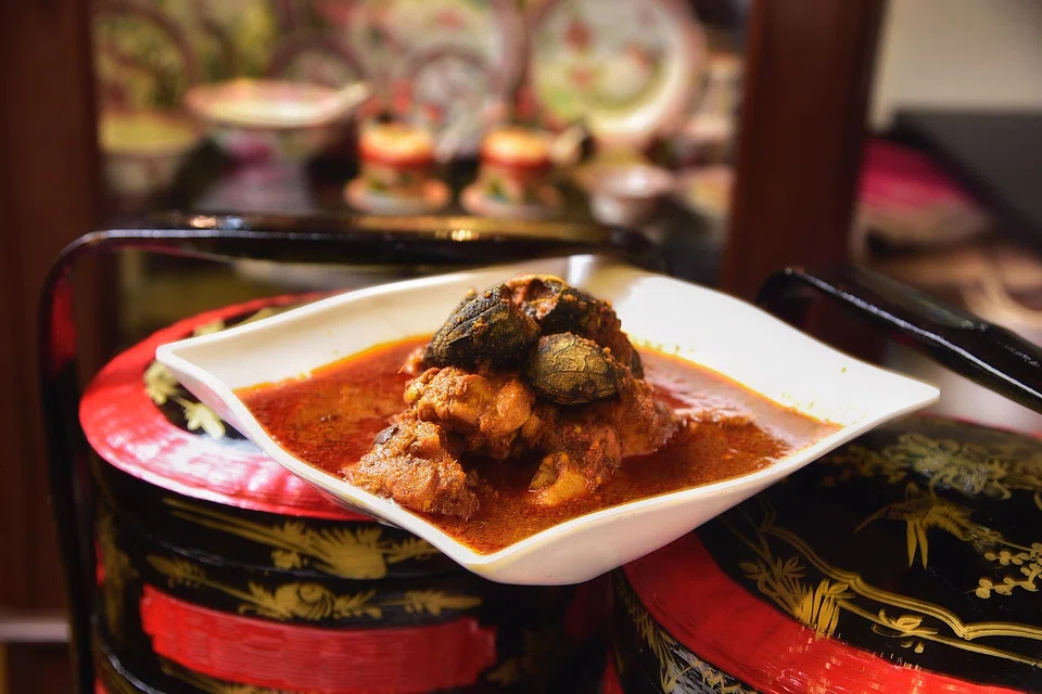 Ayam Buah Keluak from Guan Hoe Soon.