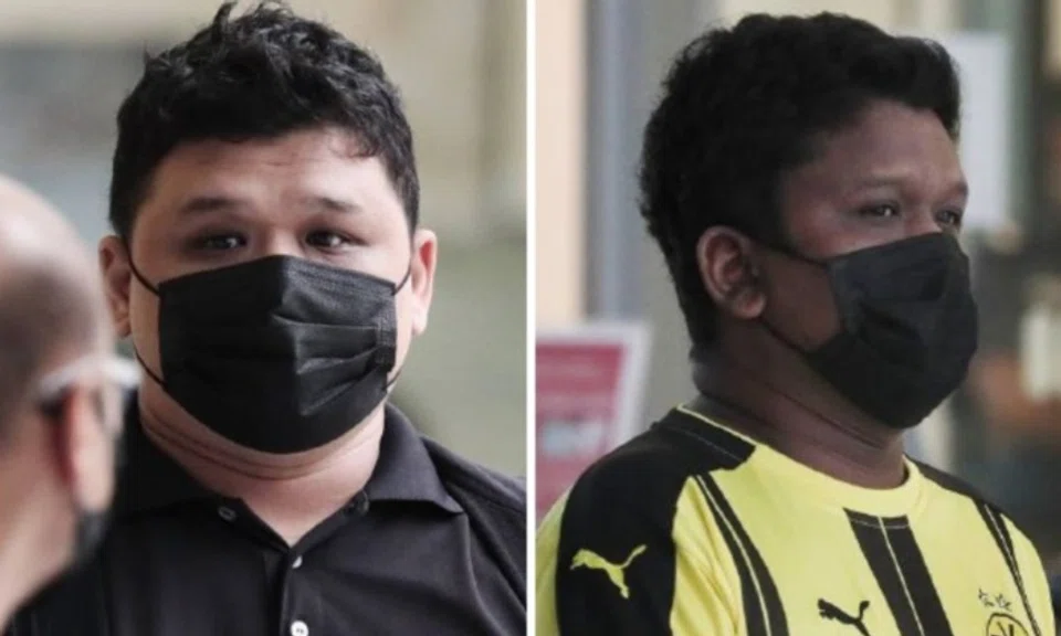 Photo of Muhammad Iski Ismail (left) and Muhammad Iskandar Ismail. Photos: The Straits Times.