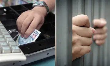 The employee committed embezzlement and theft to fuel his gambling addiction.
