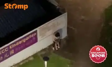 couple engage in PDA outside Serangoon Road KTV