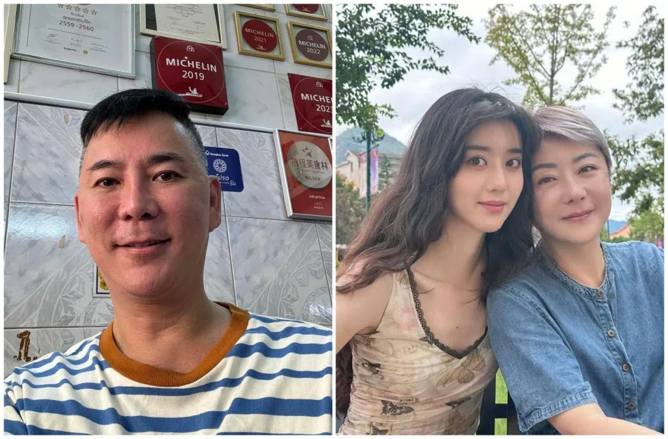 Celebrity hairstylist Addy Lee (left) claims he bought expensive gifts from luxury brands for local TV host Quan Yifeng and her daughter Eleanor Lee (both right) over the years. 