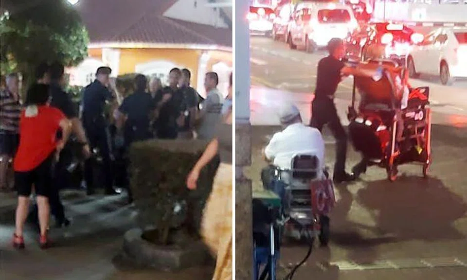Senior citizens have 'turf war' in Chinatown: 1 taken to hospital, 4 assisting with investigations