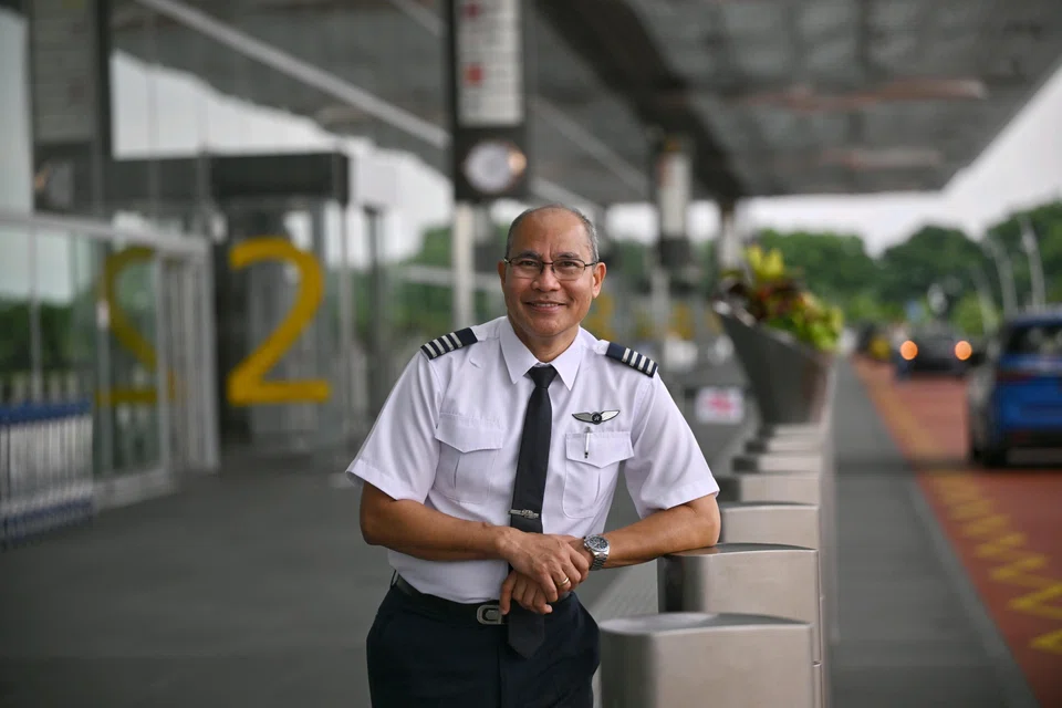 Captain Roy Agarrado, 57, has been a pilot at Jetstar Asia for 18 years.
