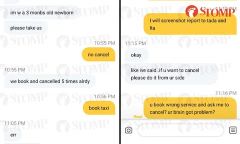 Passenger with newborn refuses to cancel after booking wrong ride, causes Tada driver to be penalised