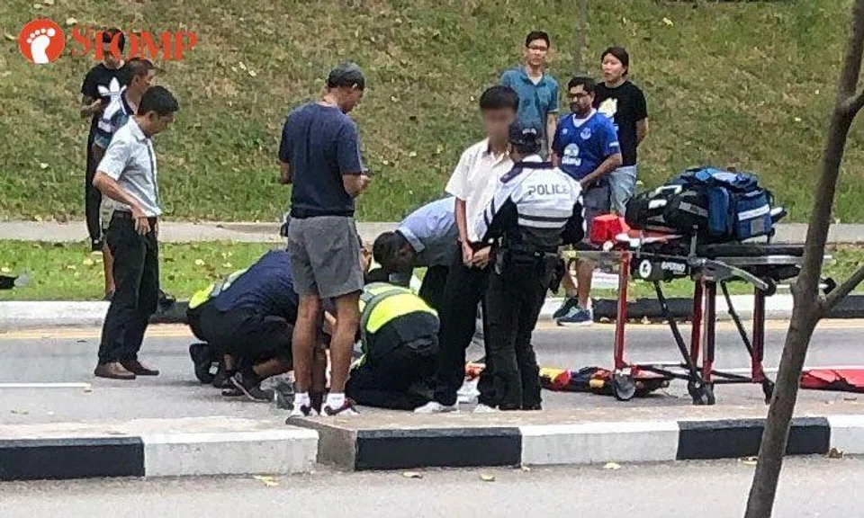 Motorcyclist, 26, dies after accident with pedestrian, 16, at Hougang Avenue 9