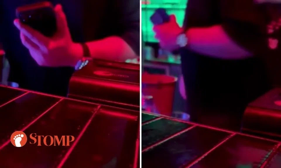 The Stomper shared a video of her interaction with the manager at the club where he said: “You cannot expect all the guys here to be good guys.”