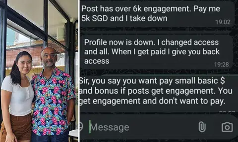 Woman who falsely claimed she met ex-DBS CEO in Bali blames social media manager for viral post