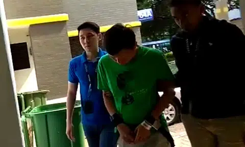 Man, 49, arrested after allegedly shooting metal pellets at bridal cars in Woodlands