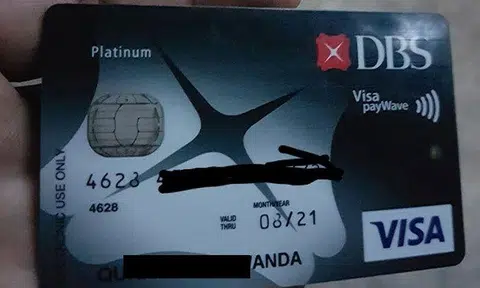 Did you drop your DBS Visa Debit Card at Blk 104 Edgefield Plains?