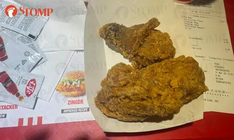 Chicken little: Longtime fan feels duped by KFC drumstick that is 'as small as Old Chang Kee's drumlet'