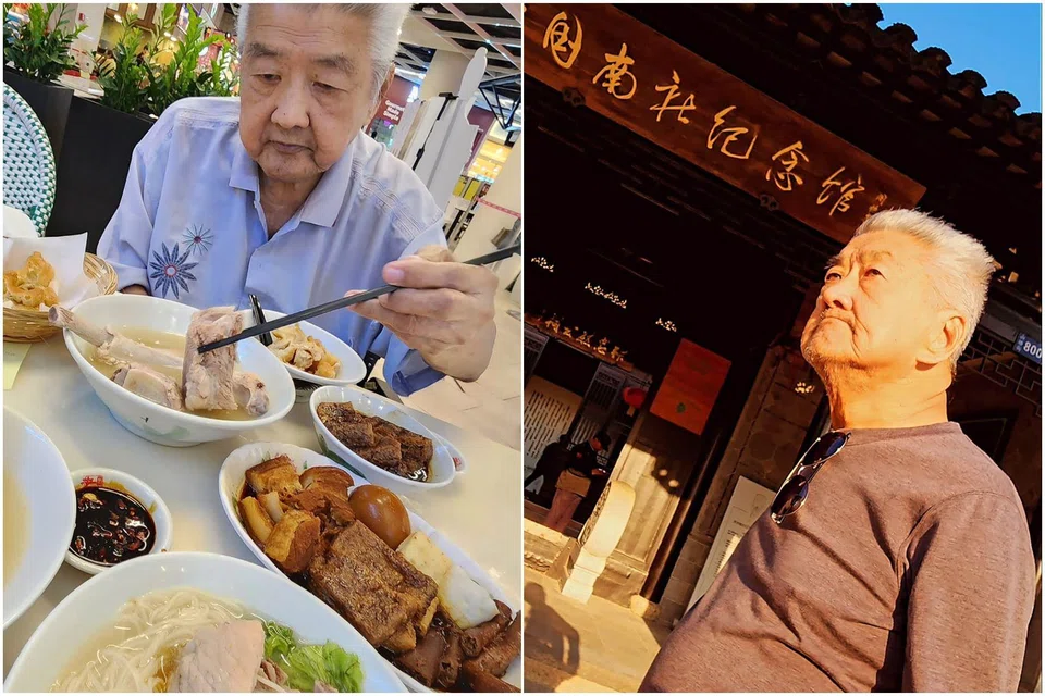 Mr Tan could be seen going out for meals, overseas trips and meeting friends and family in the posts. PHOTOS: TAN.NAMSENG/INSTAGRAM