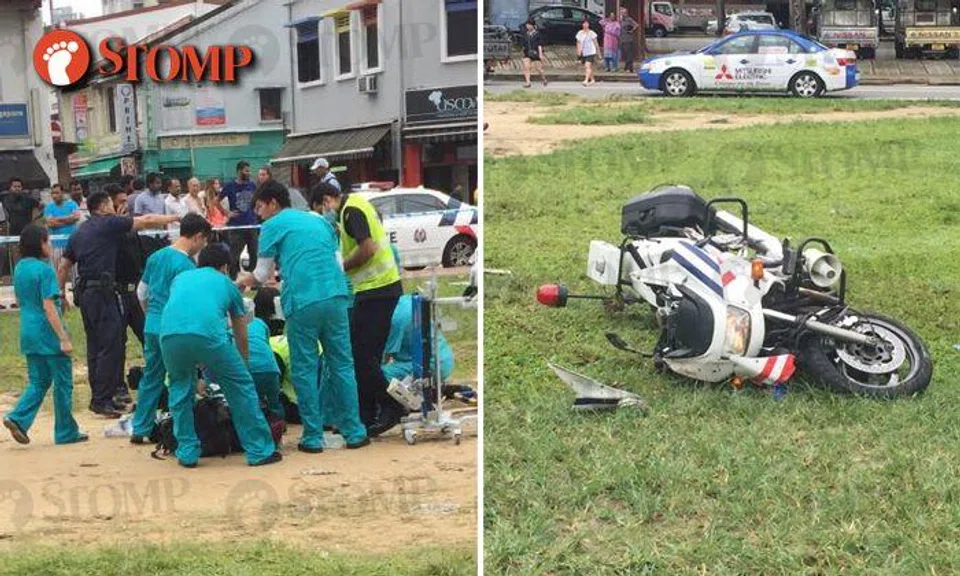 29-year-old TP officer dies after accident along Serangoon Rd, 52-year-old driver arrested