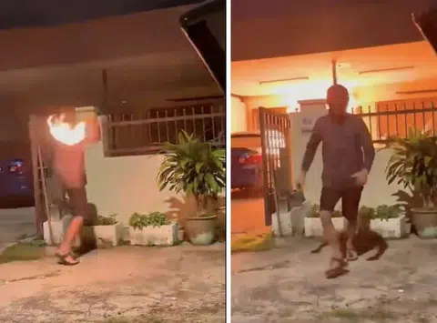 The incident took place at a rental house in Kepong, a suburb in KL.