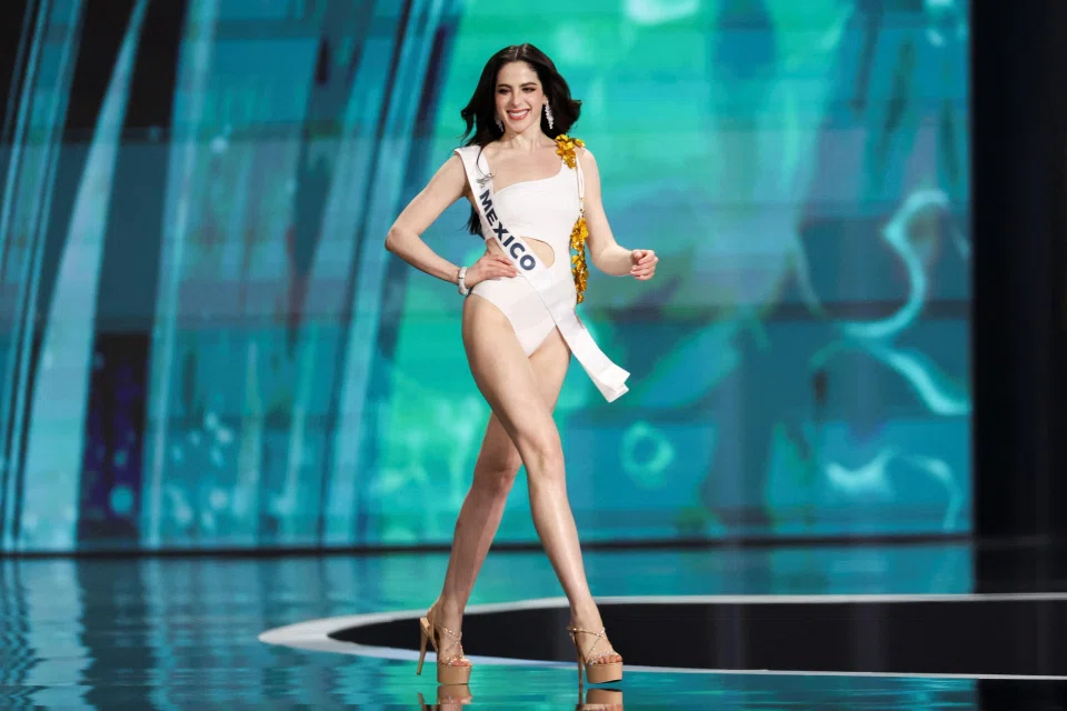 Miss Mexico Fatima Bosch at the 74th Miss Universe pageant in Bangkok on Nov 21. PHOTO: REUTERS