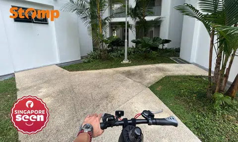 Cyclist stumped by two dead ends in Tampines BTO -- and his confusion doesn't end there