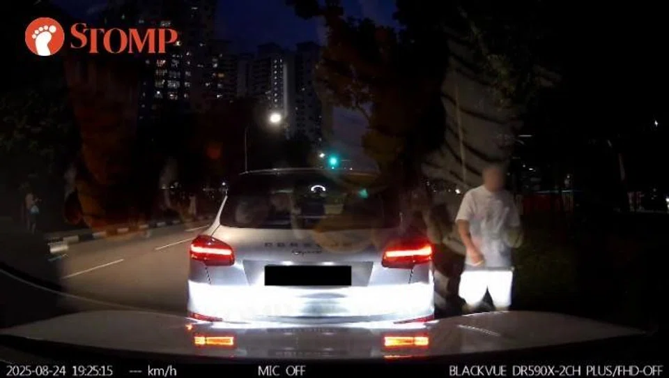 Porsche driver challenges Stomper to fight at Lower Delta Road