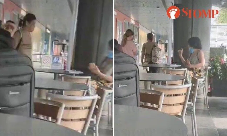 Stompers Melinda and Tactical shared videos of the incident in the outdoor seating area at Northpoint City Mall.