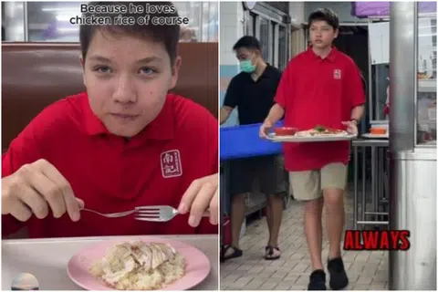 British teen who loves chicken rice lands dream job at Nam Kee eatery