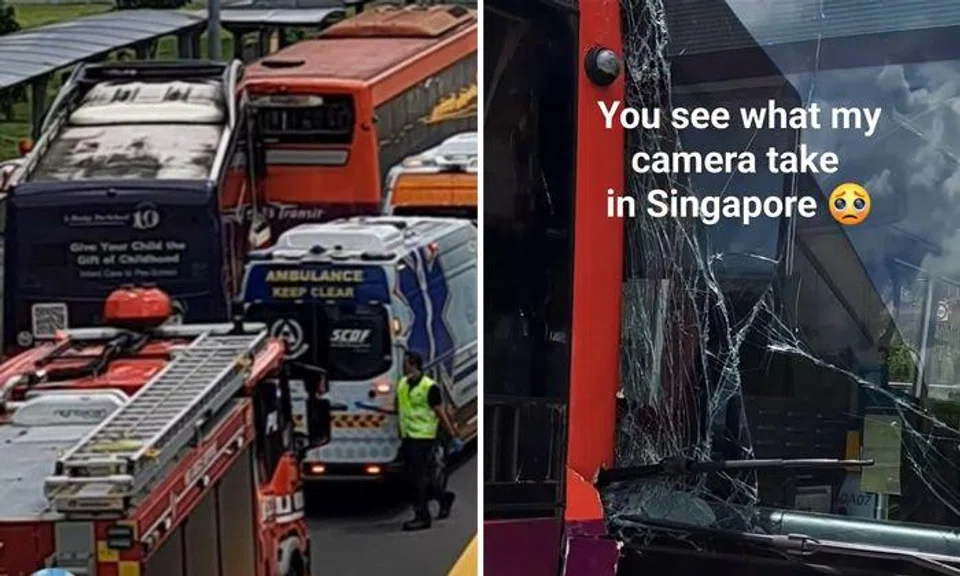 9 hurt in Upper Thomson accident involving 2 buses: Tower Transit bus driver suspended