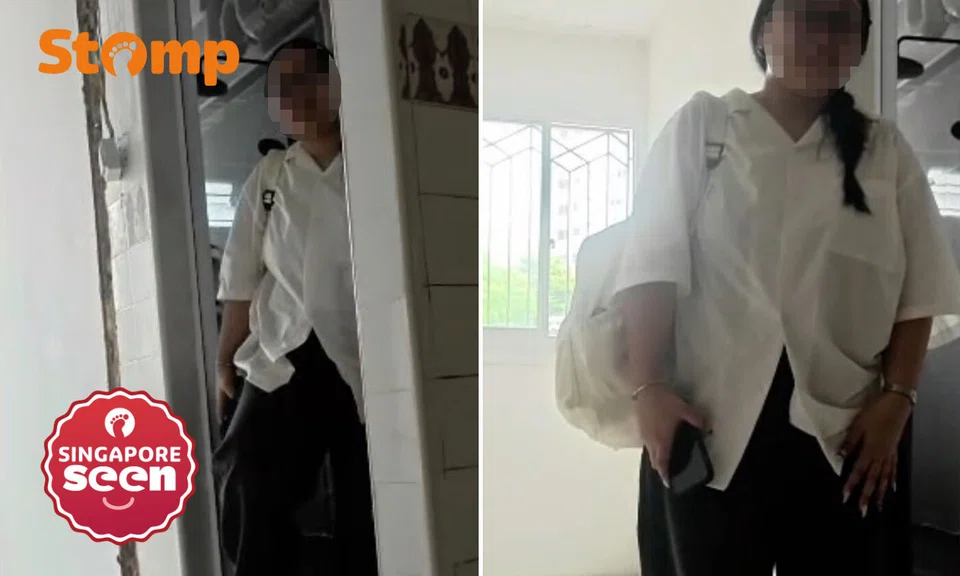 stranger enters home, Choa Chu Kang, renovation