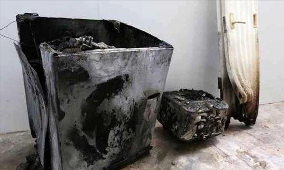 Washing machine caught fire due to electrical short circuit likely caused by moisture: Samsung