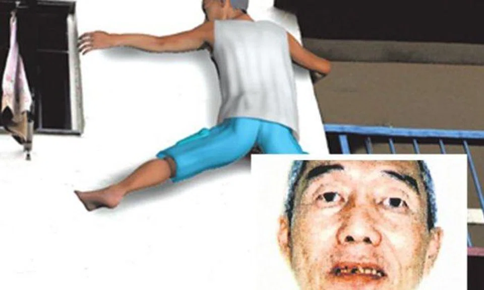 S'porean elderly janitor dies after falling from 6th storey: He allegedly forgot keys and tried to enter flat via window