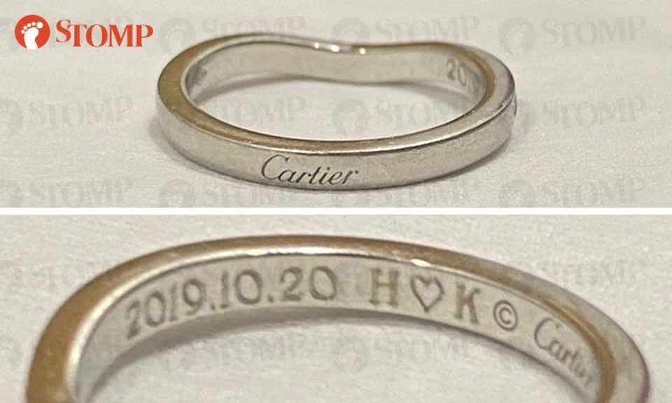 Man offering $1,000 reward for return of Cartier wedding ring 'with very fond memories'