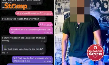 Woman rejects man who says he's 'good in bed, can cook and has money' — but he refuses to give up