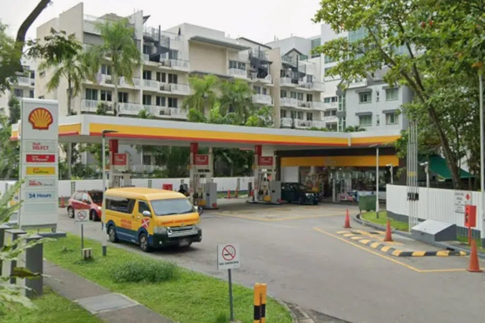 The 23-year-old full-time police NSF was found alone by his teammates at 328 Pasir Panjang Road, the address of a Shell petrol station.