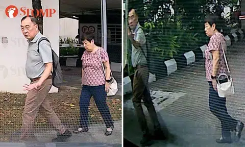 Pedestrian shows displeasure at driver's illegal u-turn -- with his middle finger