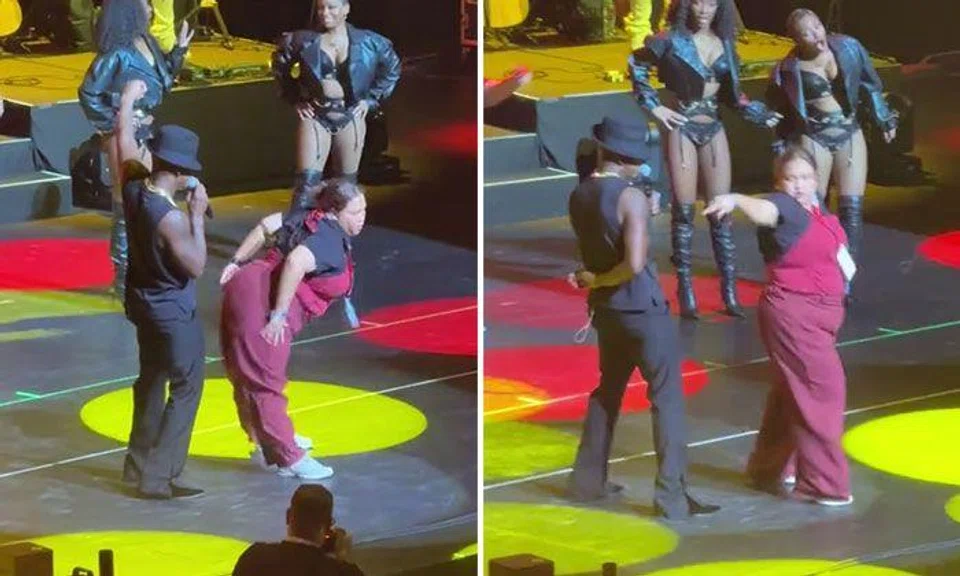 Singapore fan steals the show with epic dance moves at Ne-Yo concert