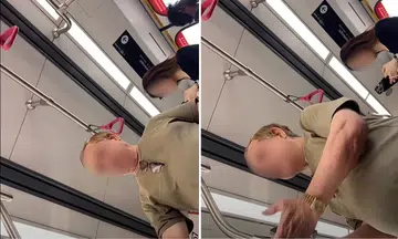 MRT incident, hostile commuter, priority seat