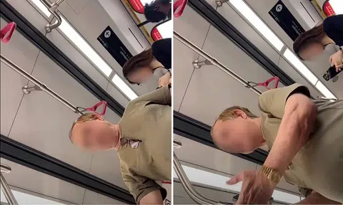 MRT incident, hostile commuter, priority seat