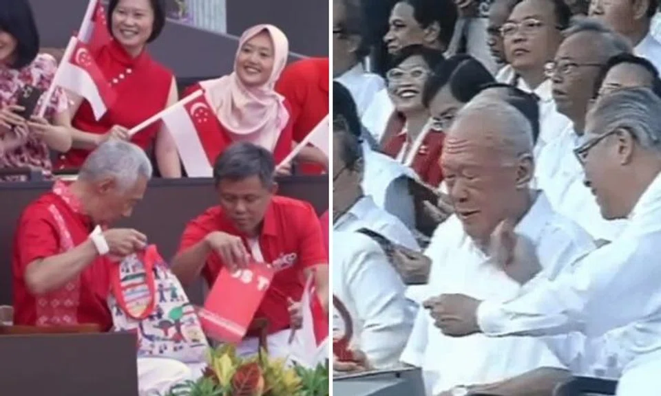 Lee Hsien Loong's NDP2025 fun pack moment brings back memories of Lee Kuan Yew from 2000