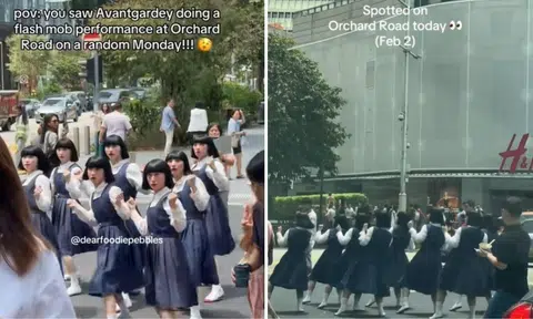Japanese dance group Avantgardey catches eyes while dancing at Orchard