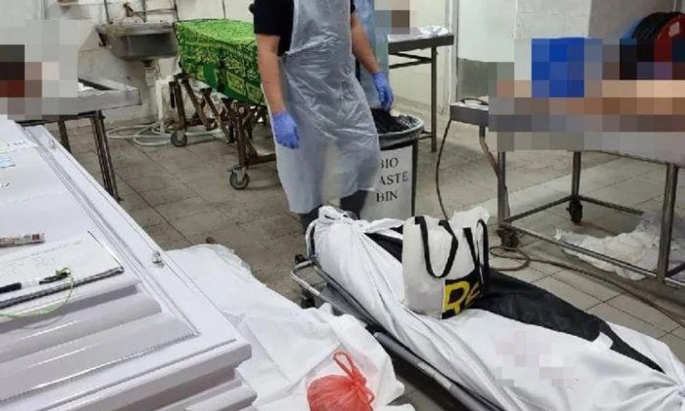 Funeral parlour in Sin Ming sparks outrage for 'disrespecting the dead' by placing bodies on floor