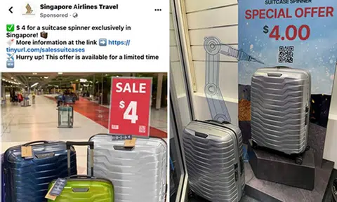 Suitcase deals for $4? Don't fall for phishing scam involving cheap luggage ads on Facebook