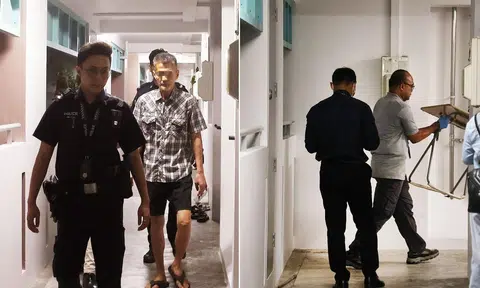A 60-year-old woman was found dead at the foot of a Sembawang HDB flat on March 10.