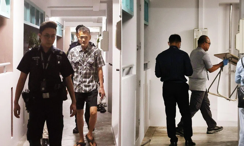 A 60-year-old woman was found dead at the foot of a Sembawang HDB flat on March 10.