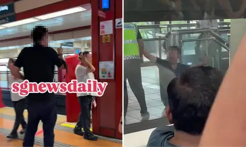 Man shouts at SMRT staff on Choa Chu Kang LRT platform: 'You're going to become a prostitute'