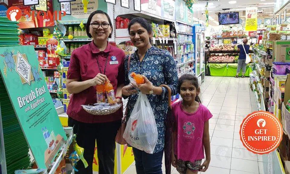 Man deeply touched by NTUC Fairprice for providing food to break fast with at Yishun outlet