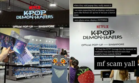 Fans slam S'pore's KPop Demon Hunters pop-up as 'glorified merch store'