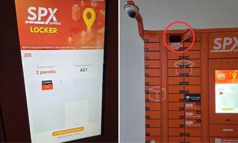 shopee customer unable to reach parcels placed on highest row of yishun self-collection locker 