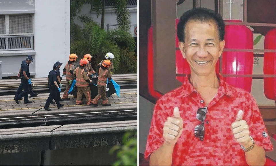 segar lrt accident victim  operations manager primary school
